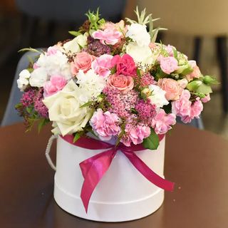 Flowerbox z kwiatów mieszanych