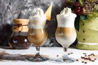 Авторский коктейль кофе "Арахисовый латте"