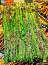 Barbecue Green leek 烤韭菜