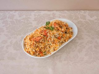 Chicken tikka biryani
