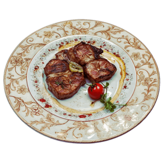 Ceafă de porc maturată la plită