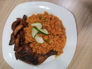 Recharge combo Jollof  + Chicken + Plantain