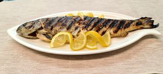 Пъстъpва на скара/пържена (300г)