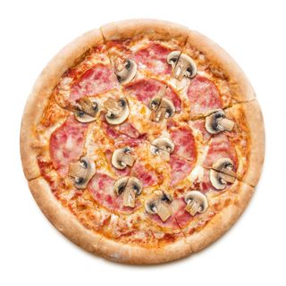 Pizza De Prosciutto E Funghi 30 Cm.