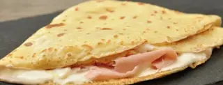 Crêpe con prosciutto cotto