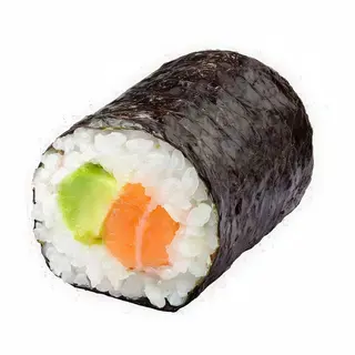 51. Maki de salmón y aguacate