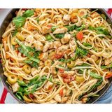 Spaghetti And Chicken