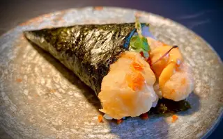 214.- Temaki Gamba Frito
