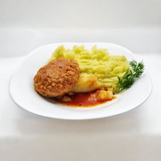 Котлеты с гарниром