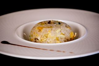 115. Riso al salto al pollo