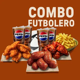 COMBO PARA 4 CON BEBIDAS