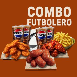 COMBO PARA 4 CON BEBIDAS