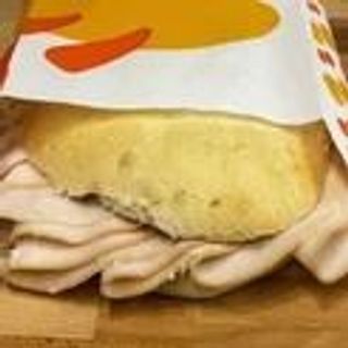 Fesa di tacchino halal panino