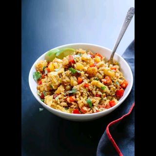 Stir-Fried Rice With Cashews