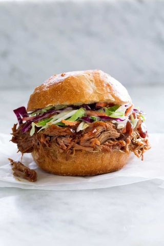 "Pulled Pork" Burger