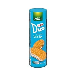 Bolachas Recheadas com Baunilha Mega Duo - Gullon 500g