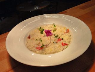 Risotto de bacalhau