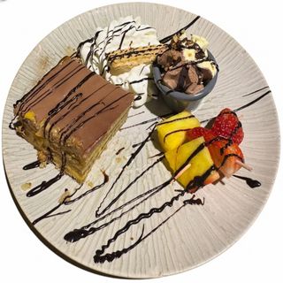 Tarta de la abuela (porción)