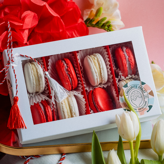 Martisor macarons (8 buc)