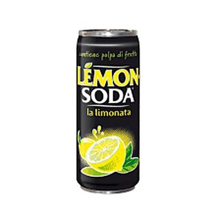 Lemon soda lattina