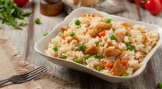 А12 Патешко със зеленчуци и варен ориз