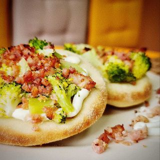 Brócolos, Bacon e Queijo Cremoso