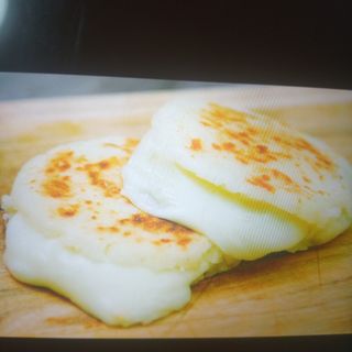 Arepa con queso