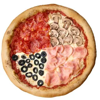 Pizza Quattro Stagioni 24cm.