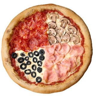 Pizza Quattro Stagioni 24cm.