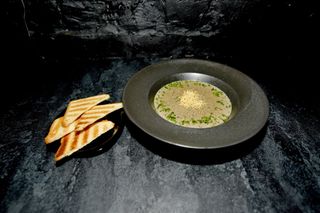 Грибний крем суп