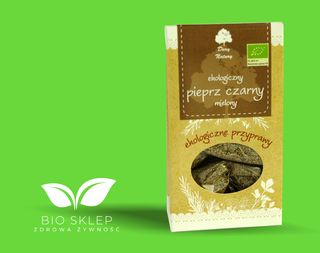 Pieprz czarny mielony Dary Natury 50 g