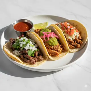 Tacos de pastor (3 uds.)