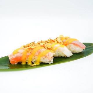 27E. Tropical Nigiri Flambe Mix 6p