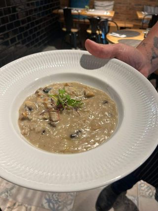 Risotto de cogumelos