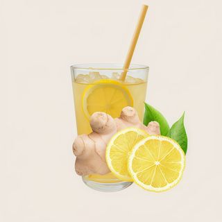 Rooibos helado de jengibre y limón