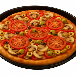 Pizza Pequeña Vegetal