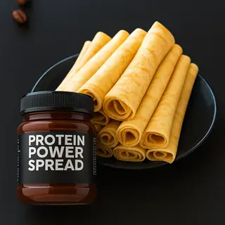 Proteinska palačinka s namazom od lješnjaka - 6 komada