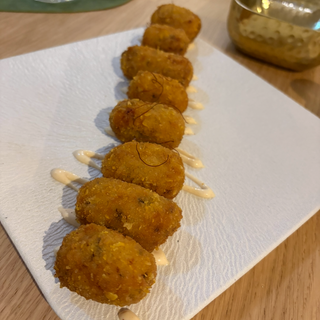 Croquetas de cecina (ración)