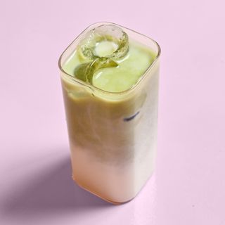matcha latte frío