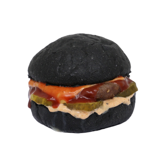 Black cheeseburger