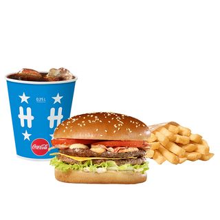 Бекон бургер меню