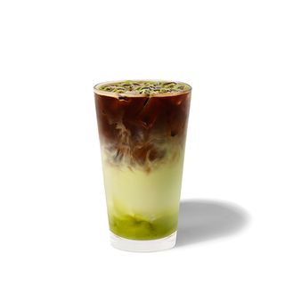 Iced Pistachio Flavour Macchiato