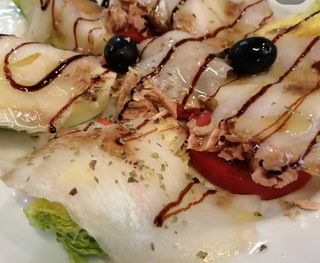 Carpaccio de bacalao 