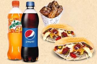 2 Sandwich de pui + Aripioare de pui BBQ + 2 Pepsi