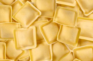 Ravioli de espinaca y ricotta