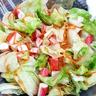 Ensalada de cangrejo
