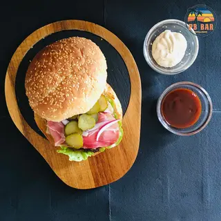Hambúrguer Serrano de Vaca