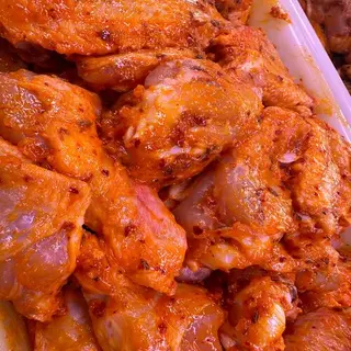 Alitas De Pollo Aliñadas 1 Kg.