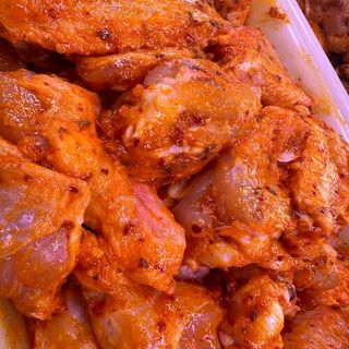 Alitas De Pollo Aliñadas 1 Kg.