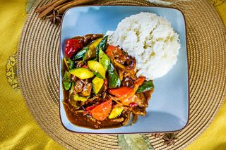 Мясо по-тайски  